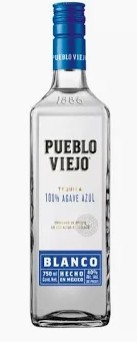 Pueblo Viejo Blanco Tequila 1.75L