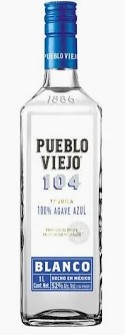Pueblo Viejo Blanco 104proof 1 Liter