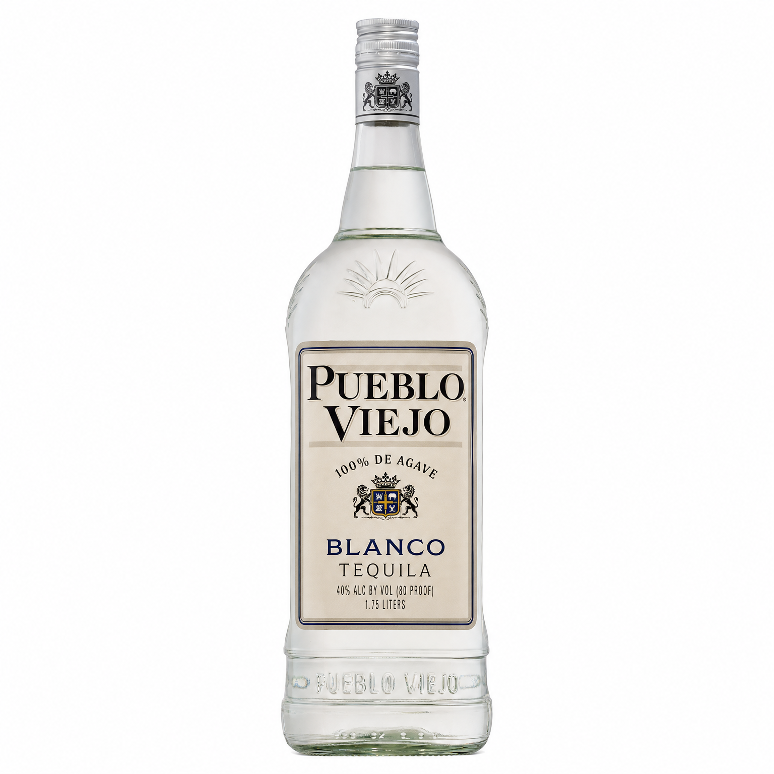 Pueblo Viejo Blanco Tequila 1.75L