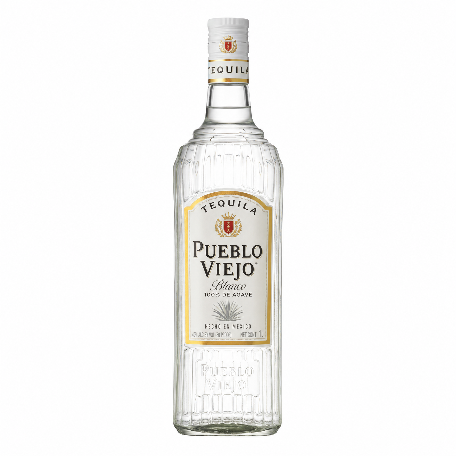 Pueblo Viejo Blanco Tequila 1L