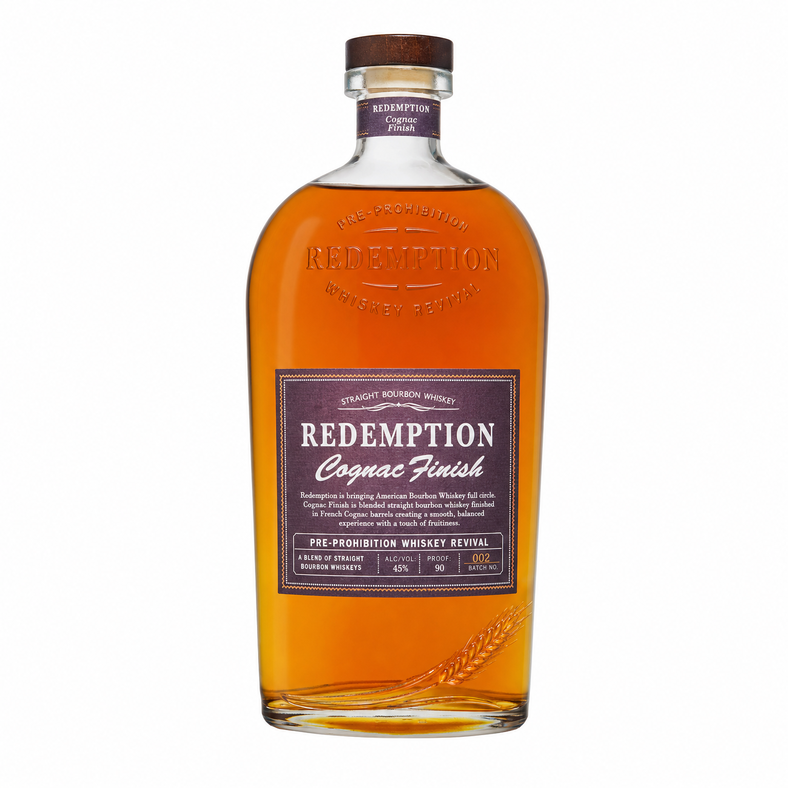 Redemption Cognac Finished Bourbon 750ml