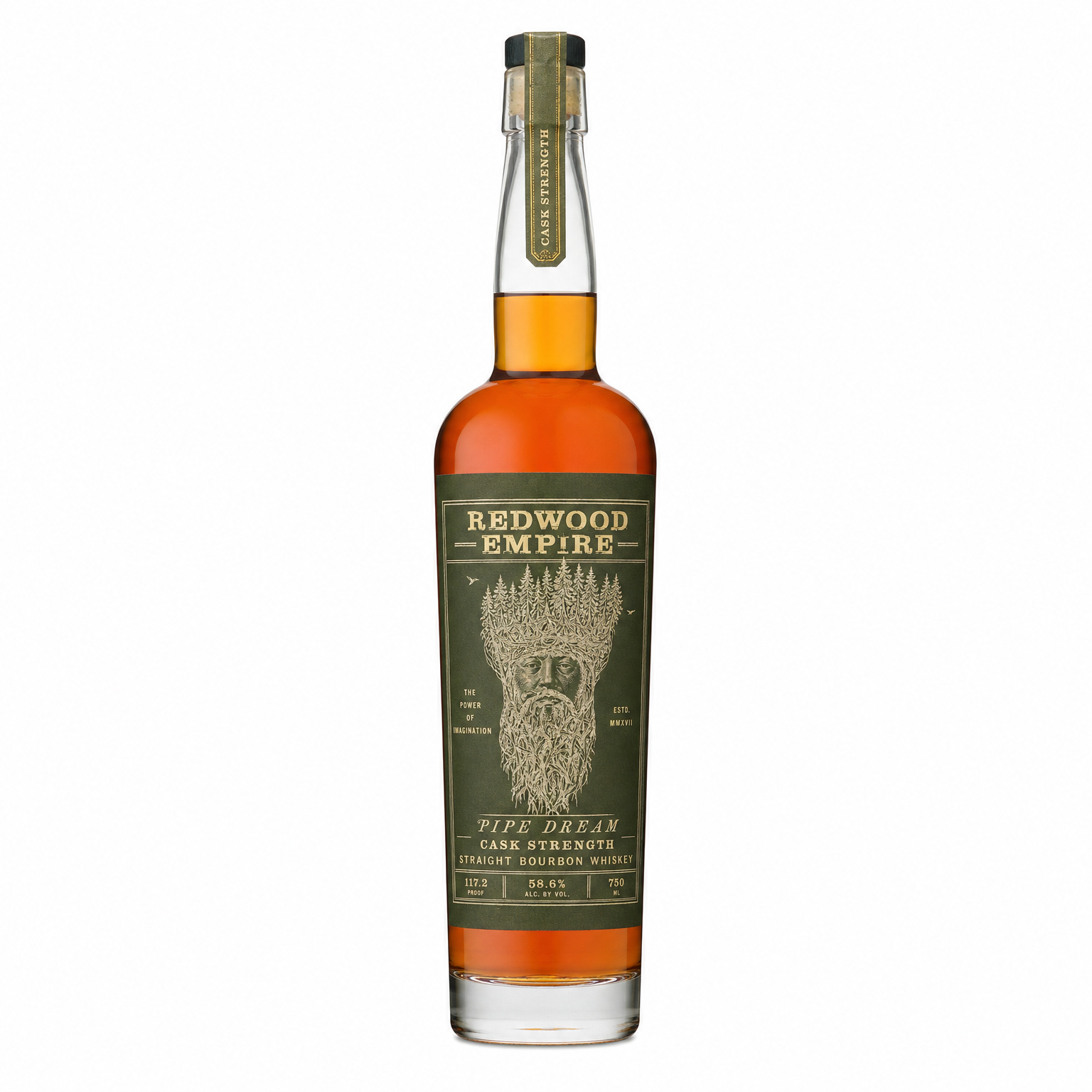 Redwood Empire Pipe Dream Cask Strength Bourbon Whiskey 750ml