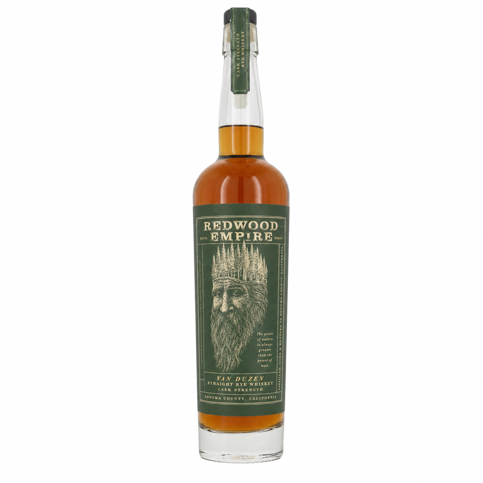Redwood Empire Van Duzen Straight Rye Whiskey 750ml