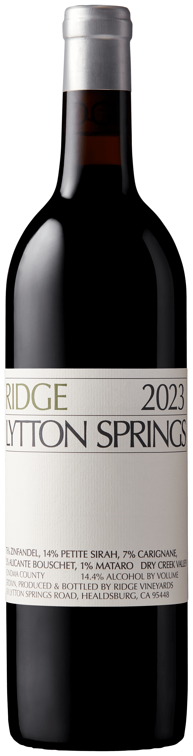 Ridge Lytton Springs Zinfandel 750ml