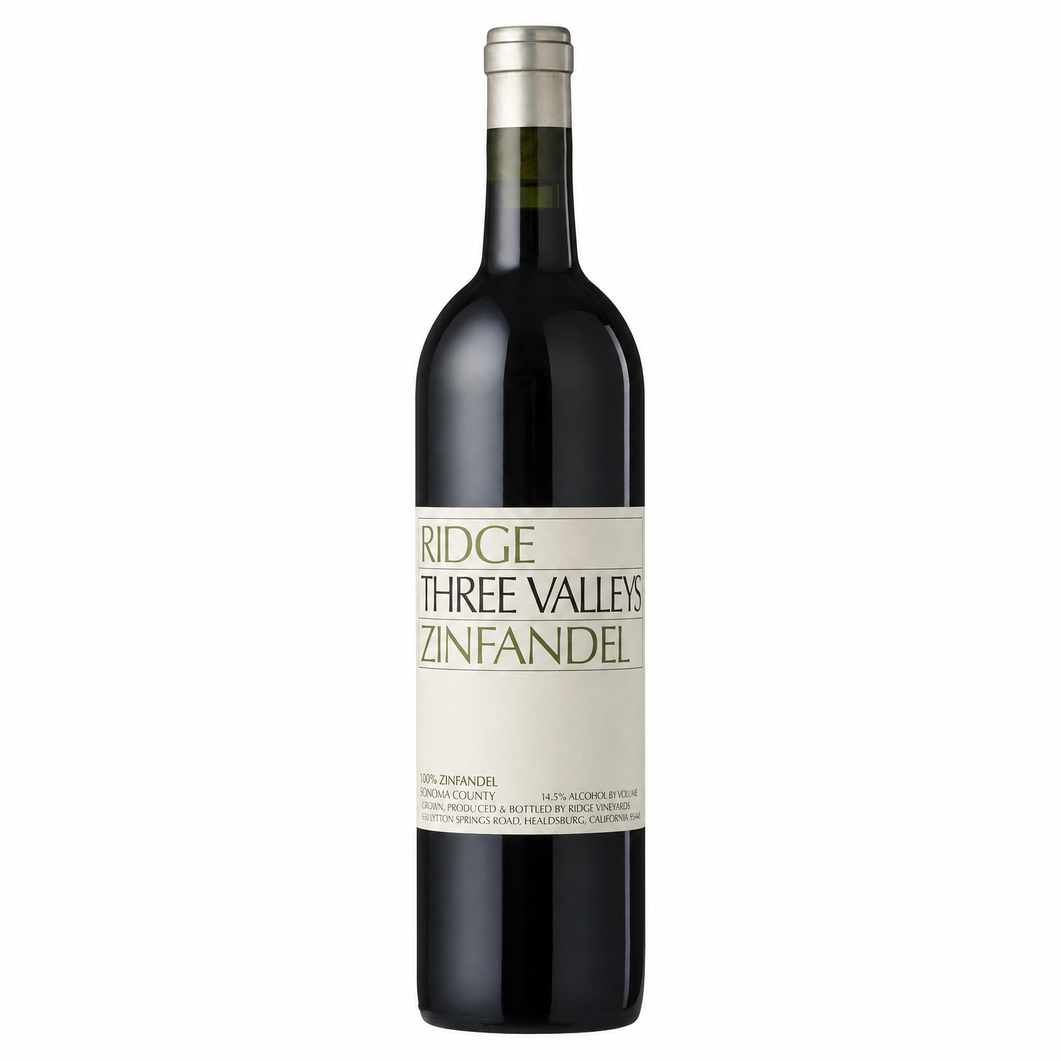 Ridge Three Valleys Zinfandel 750ml