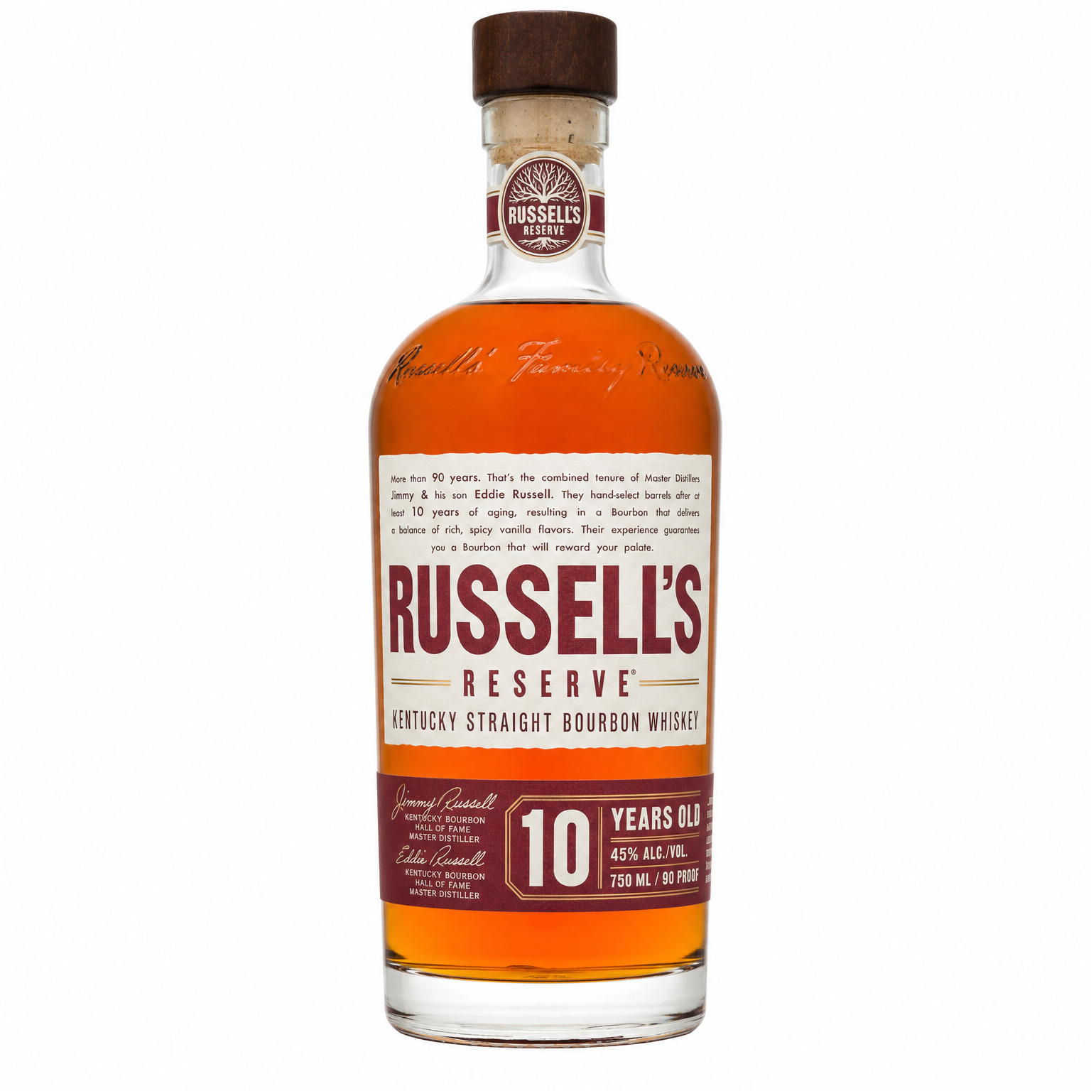 Russell's Reserve 10 Year Bourbon 750ml