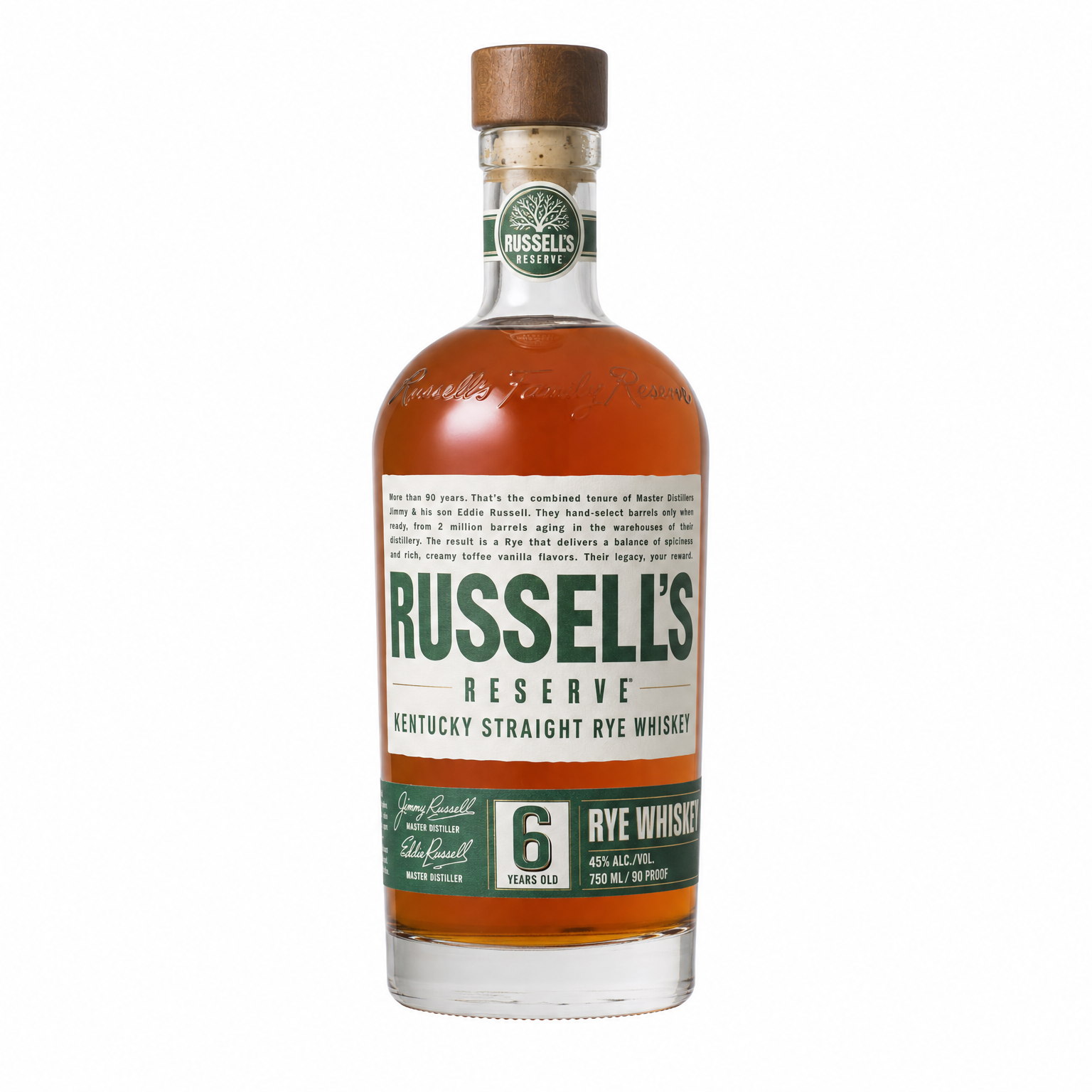 Russell's Reserve 6 Year Old Rye 750ml