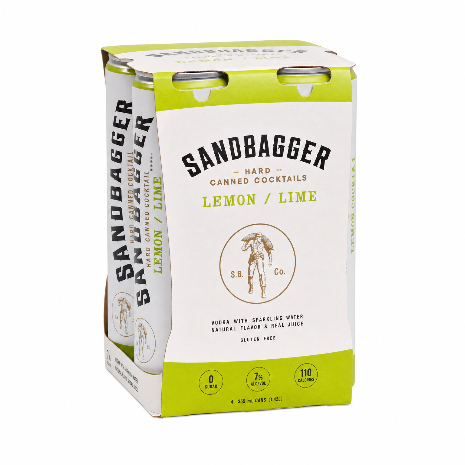 Sandbagger Lemon/Lime 4 Pack
