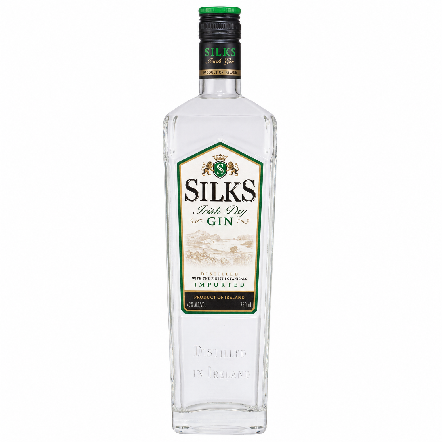 Silks Irish Dry Gin 750ml