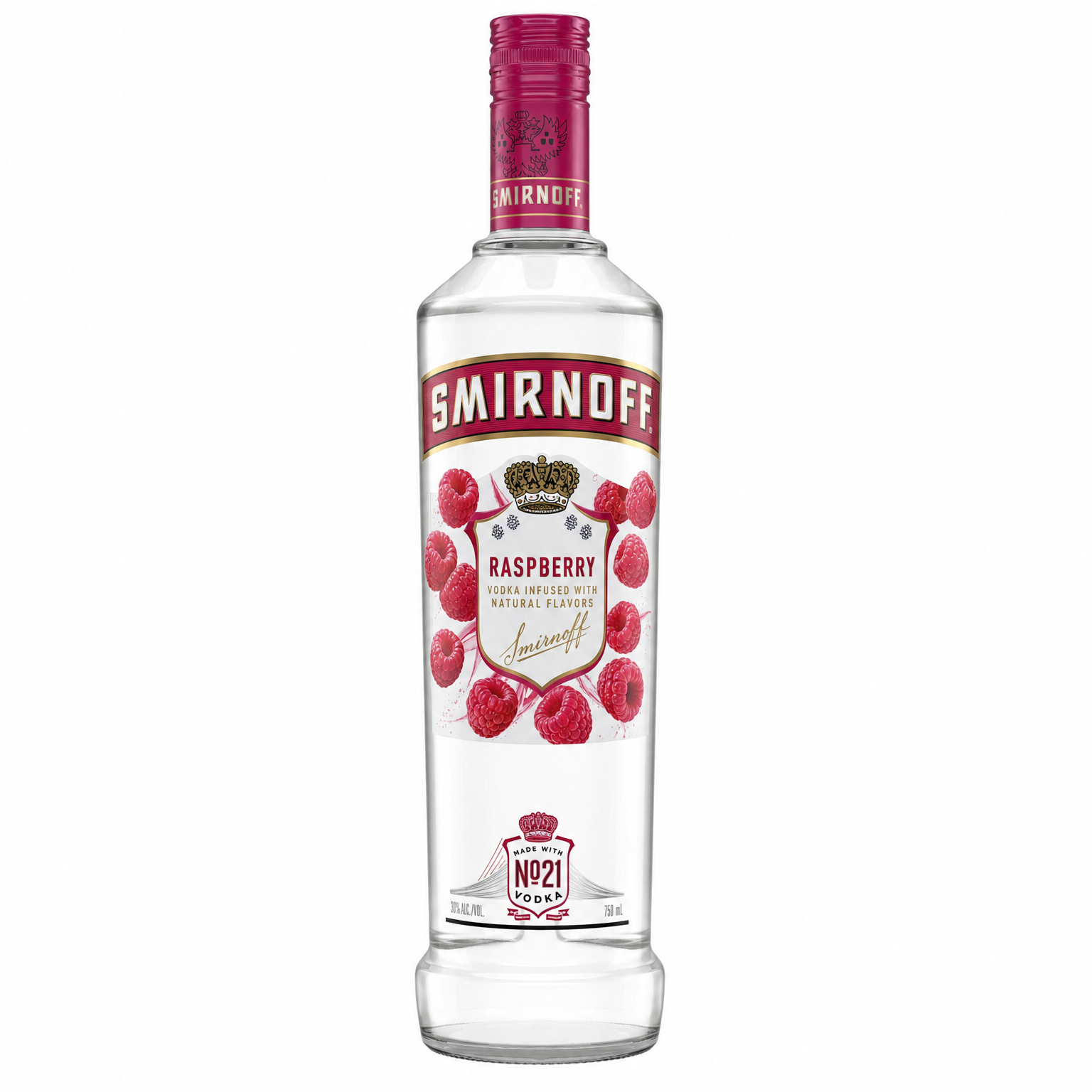 Smirnoff Raspberry Vodka 750ml