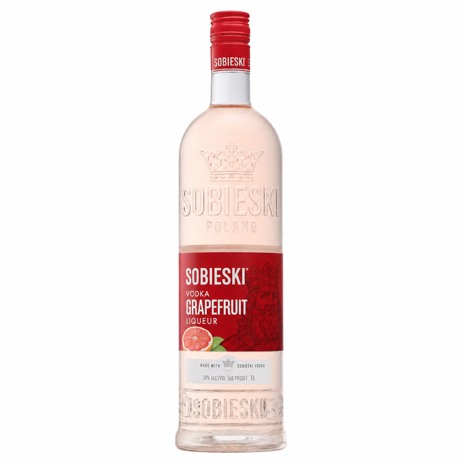 Sobieski Vodka Grapefruit Liqueur 1L