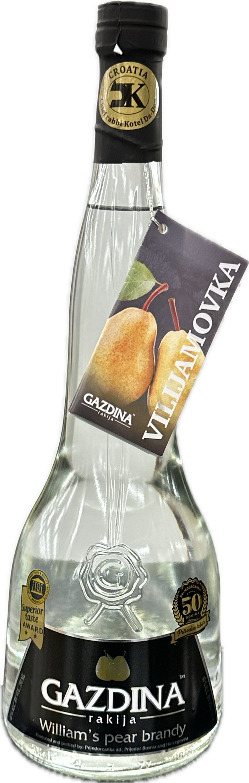 Gazdina Pear Brandy 750ml