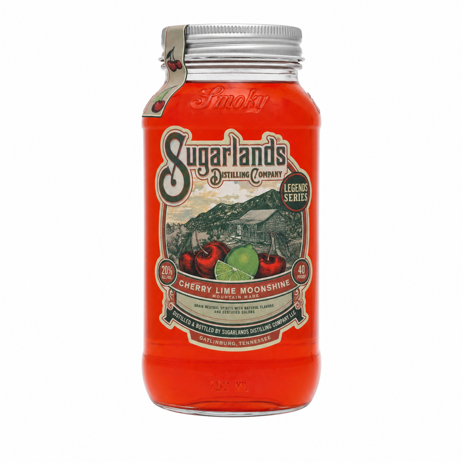 Sugarlands Cherry Lime Moonshine 750ml