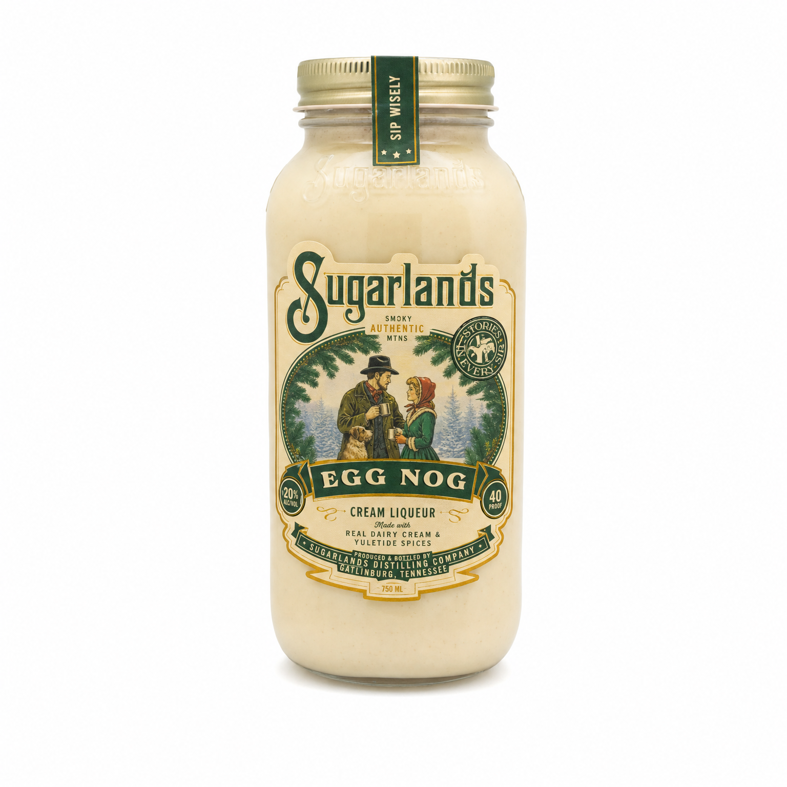 Sugarlands Egg Nog 750ml