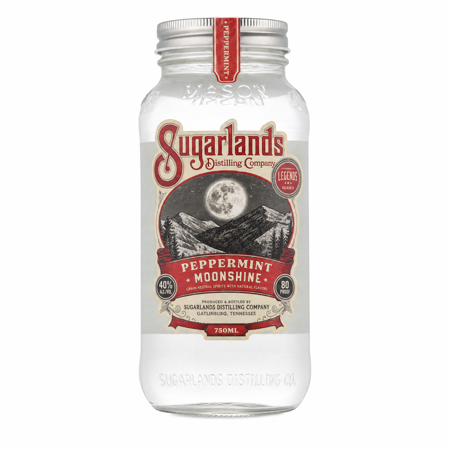 Sugarlands Peppermint Moonshine 750ml