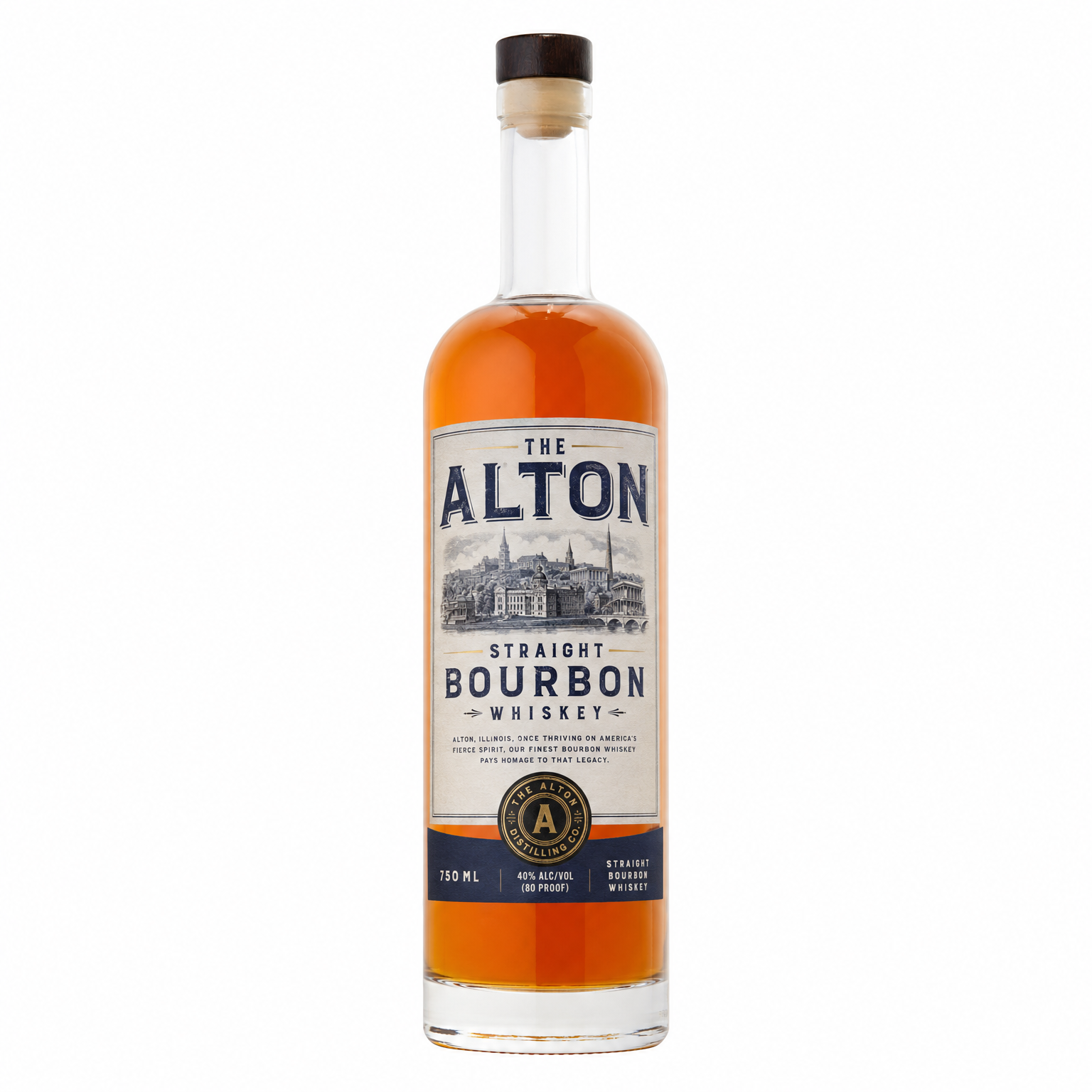 The Alton Straight Bourbon 750ml