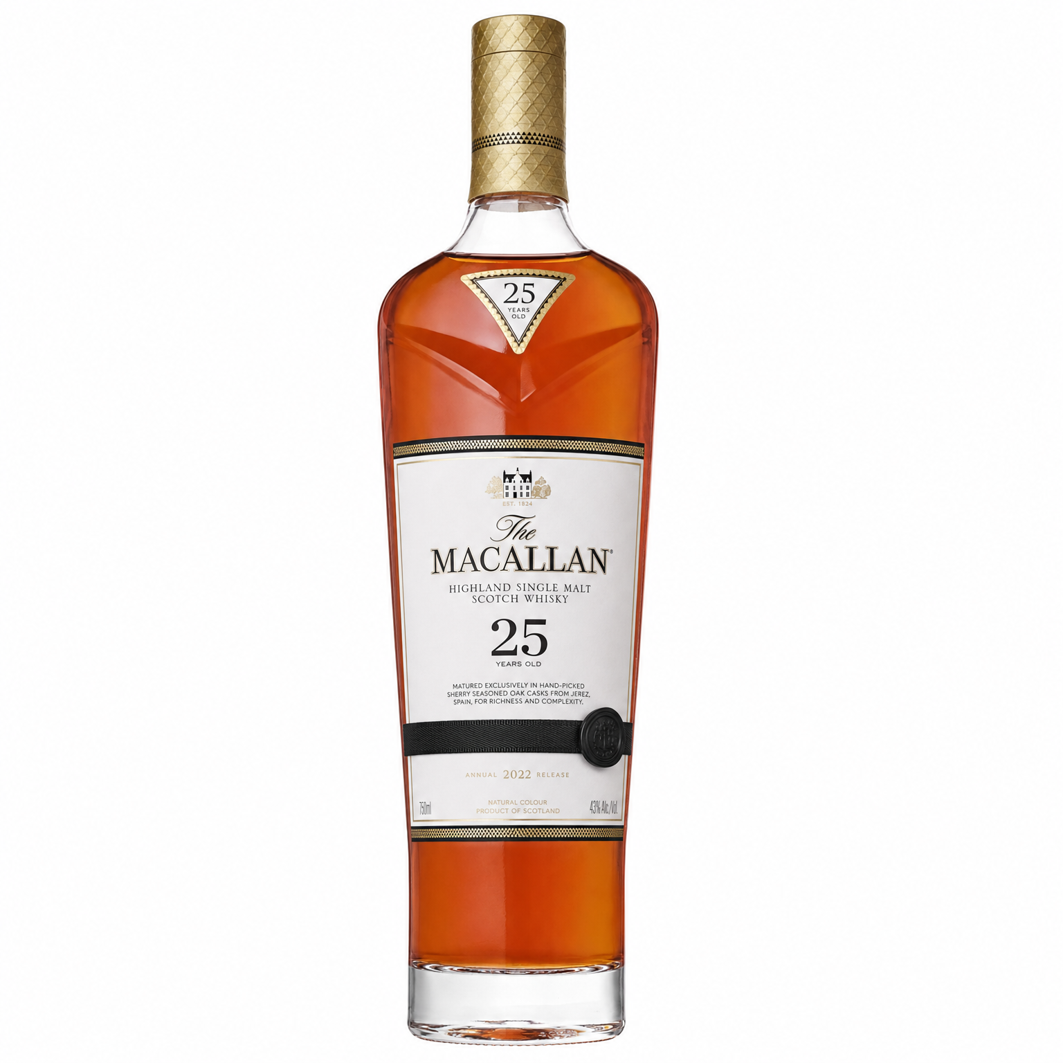 The Macallan Sherry Oak 25 Years Old 750ml