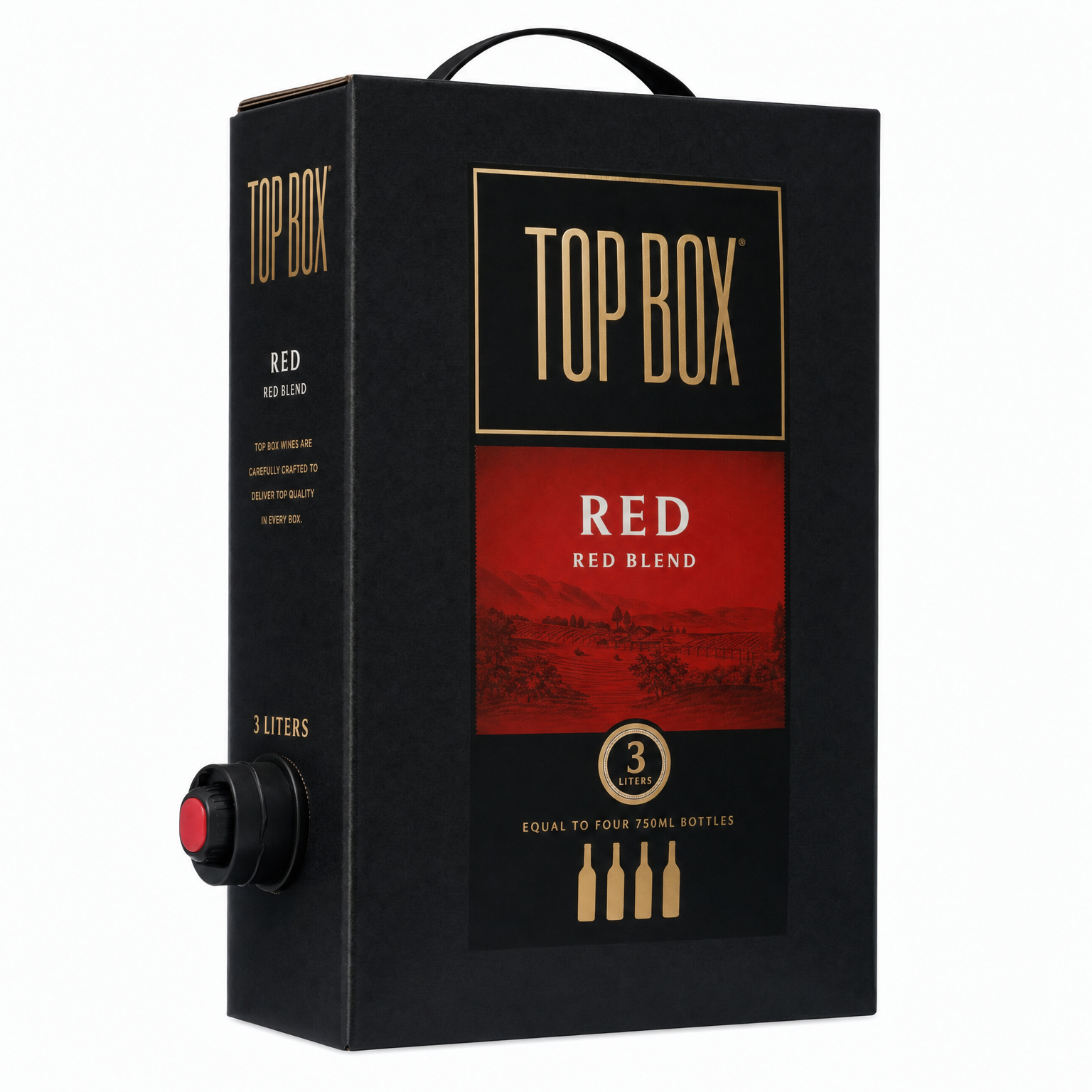 Top Box Red 3L