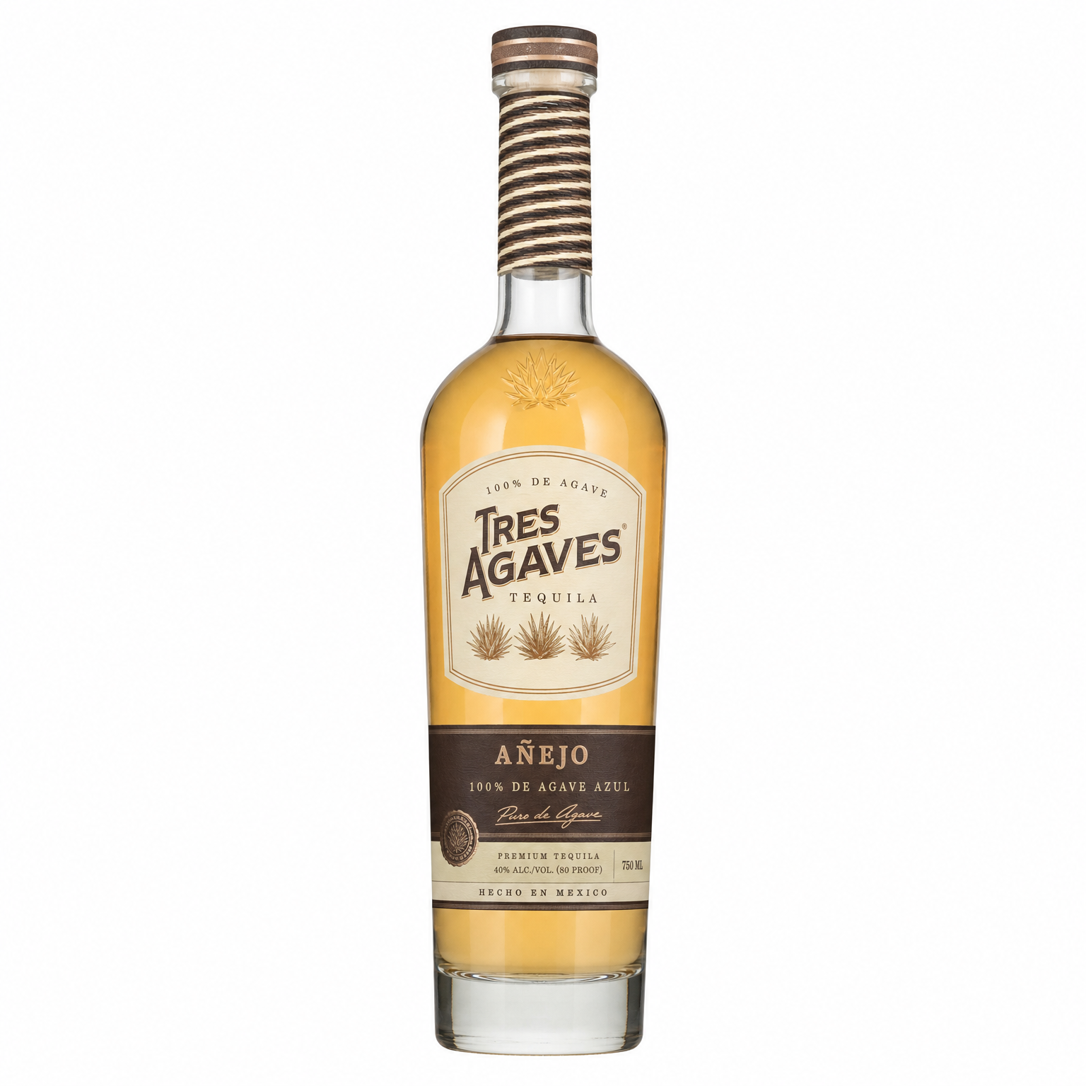 Tres Agaves Añejo Tequila 750ml