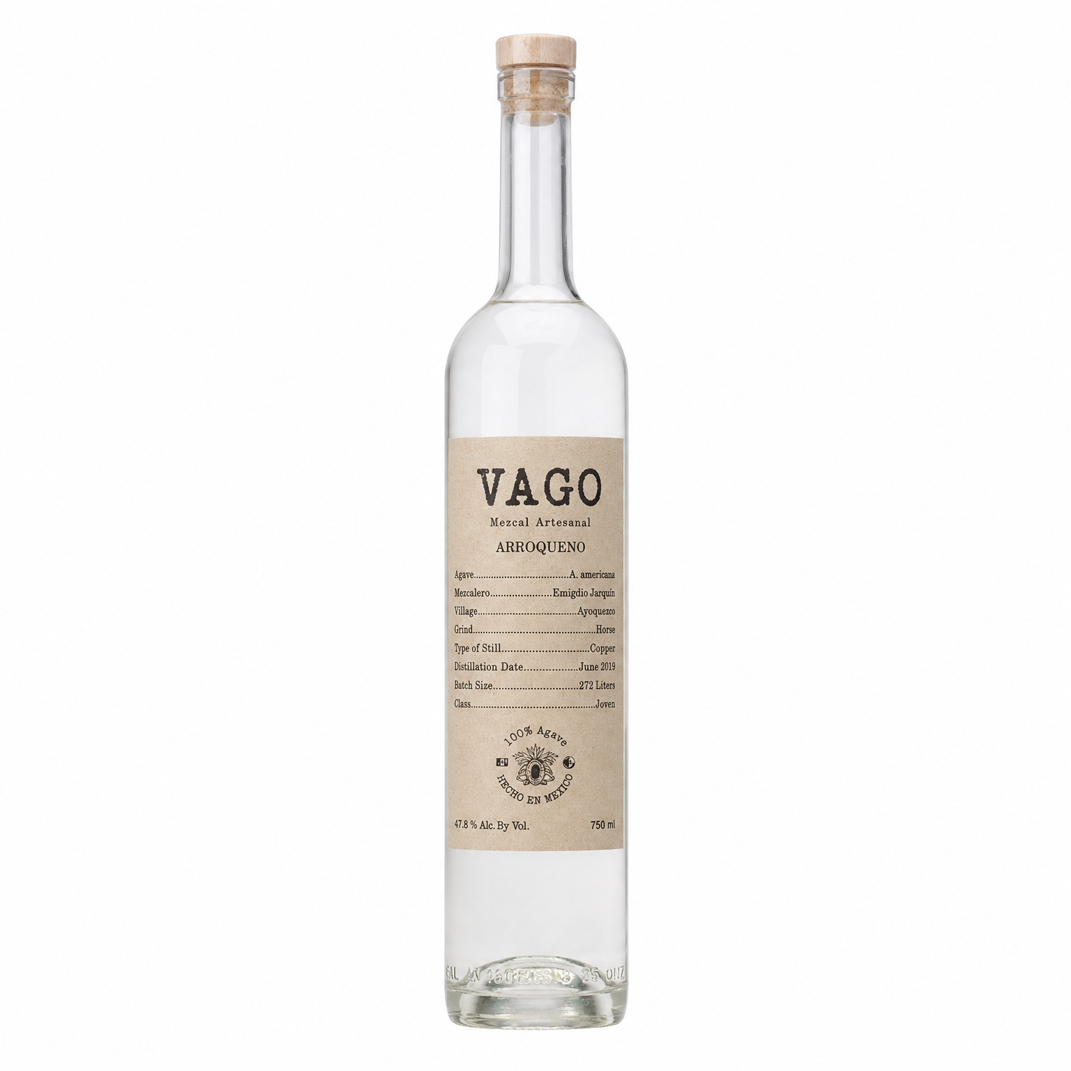 Vago Mezcal Arroqueno 750ml