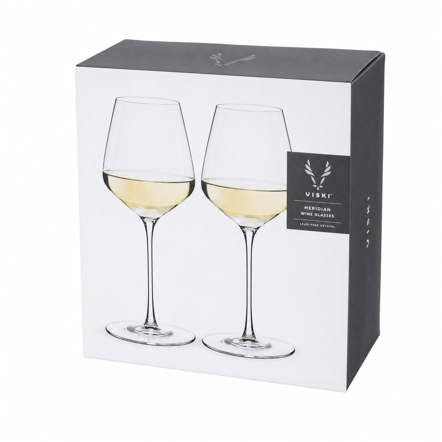 VISKI MERIDIAN WINE GLASS 2PK