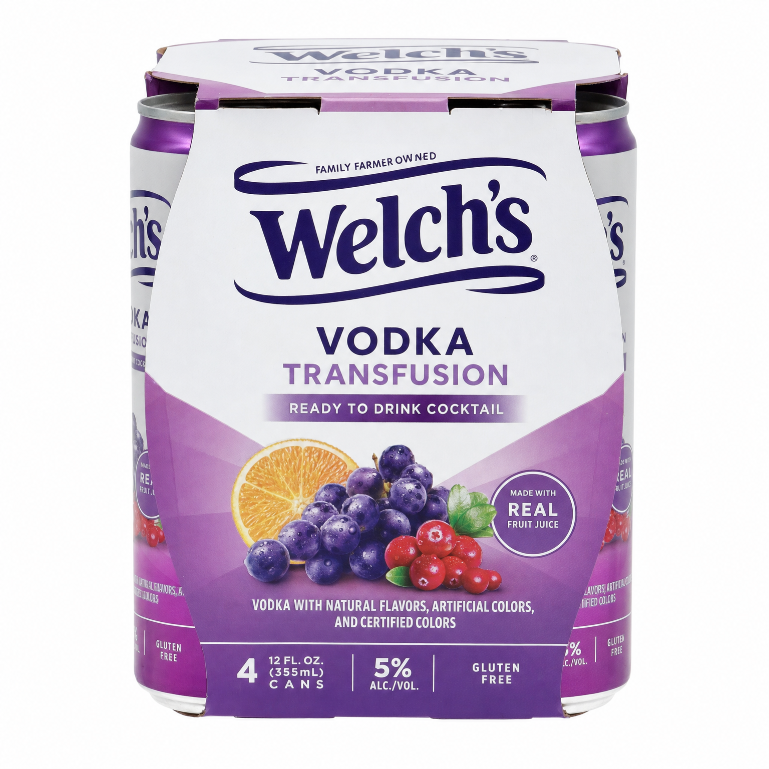 Welch'S Vodka Transfusion 4pk