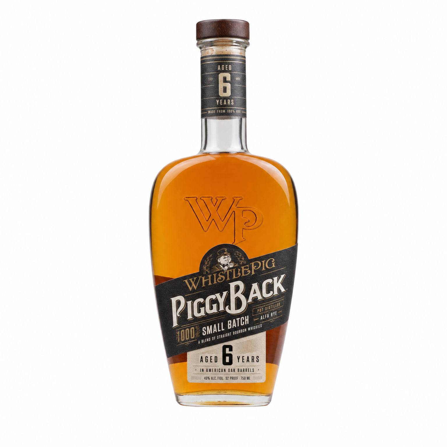 WhistlePig PiggyBack Small Batch Alfa Bourbon 750ml