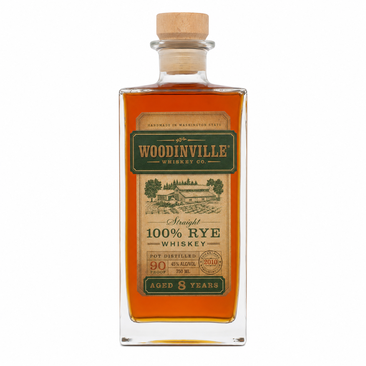 Woodinville 8 Yr Rye 750ml