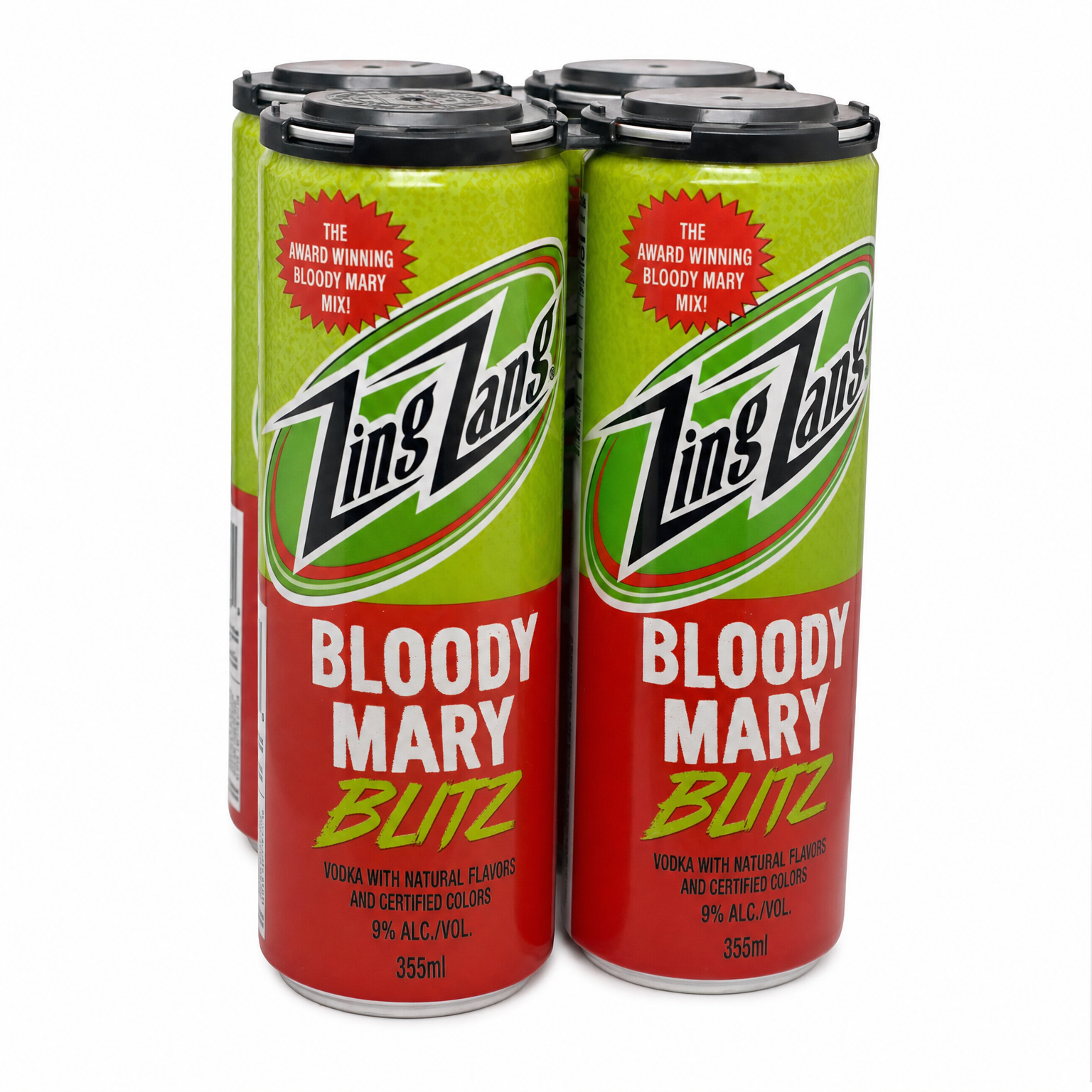 Zing Zang Bloody Mary Blitz 4pk Cans 355ml