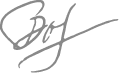 Gray, stylized handwritten signature with looping and sweeping lines on a light background.