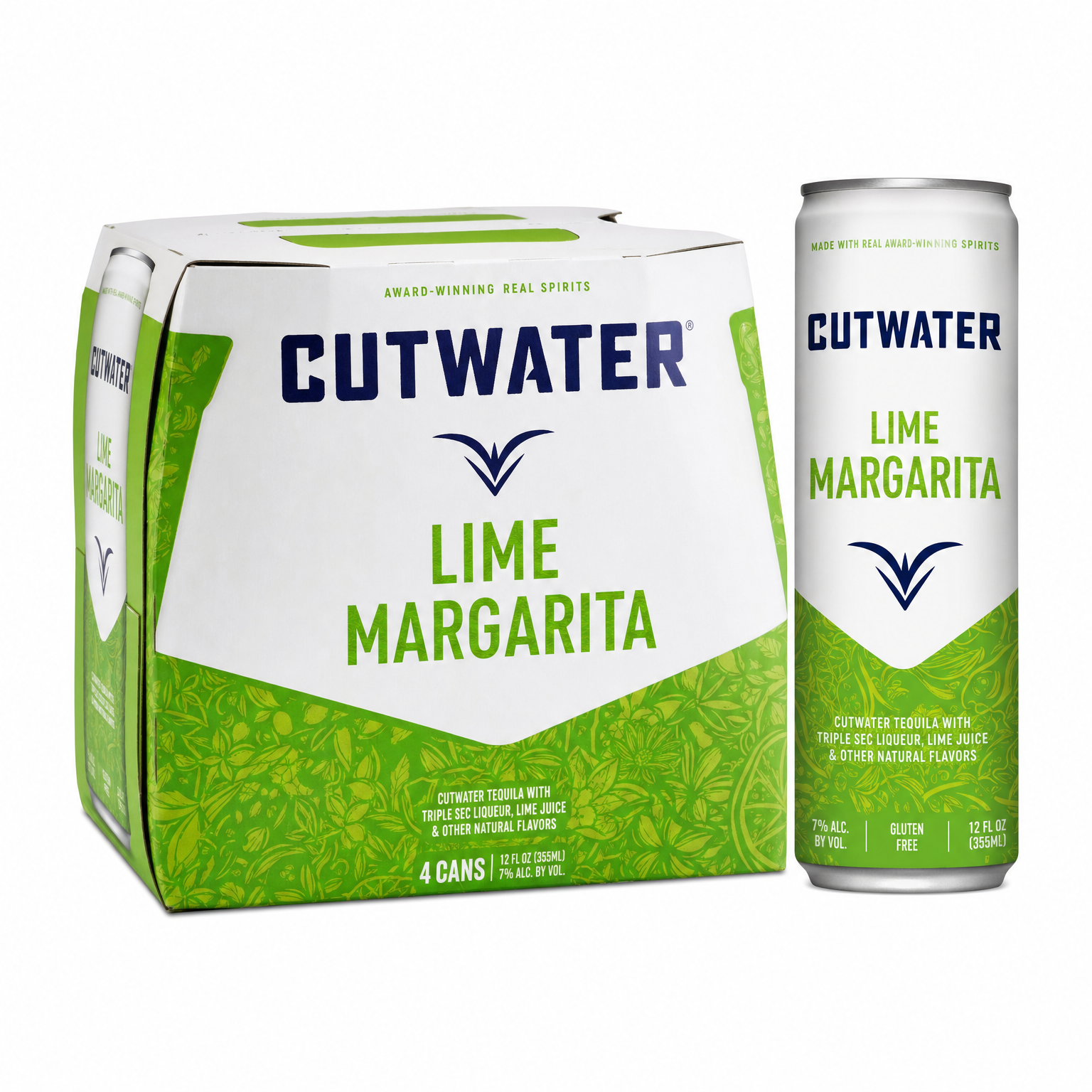 Cutwater Lime Margarita 4Pk 12oz