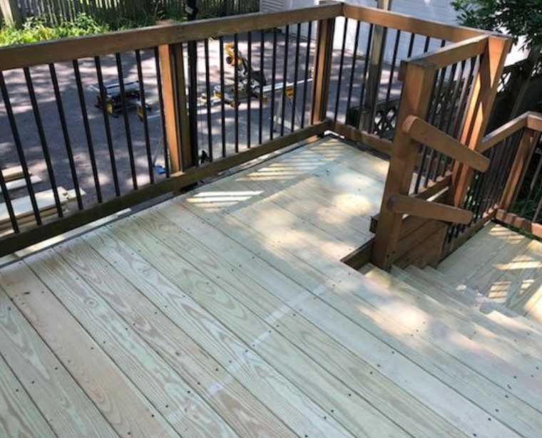 After Deck Remodeling