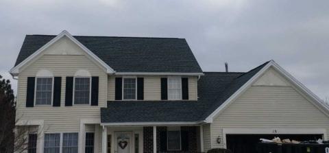 After New Construction Roof Installation