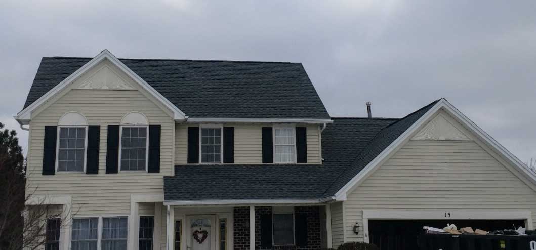 After New Construction Roof Installation