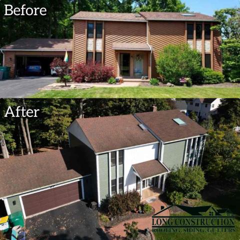 Before After Exterior Home Improvement