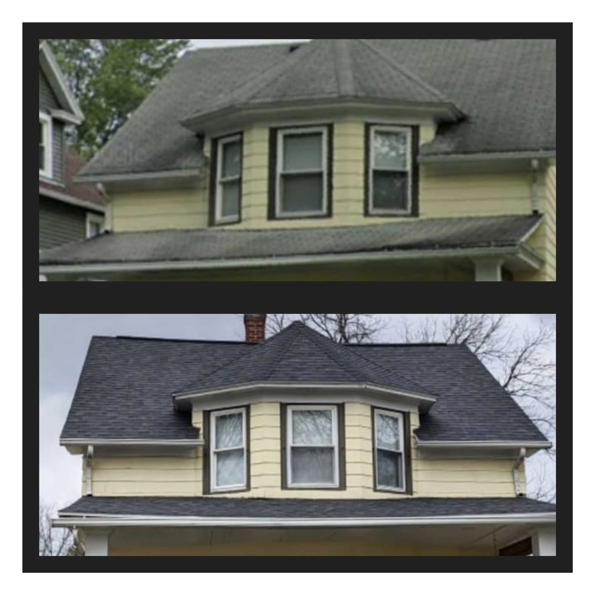 Before After Roof Restoration