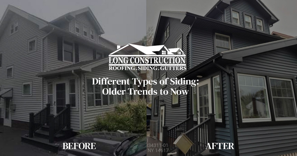 Different Types of Siding: Older Trends to Now