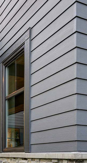 Siding detail
