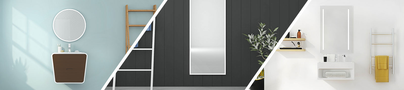 Fleurco Lune Lighted Mirrors