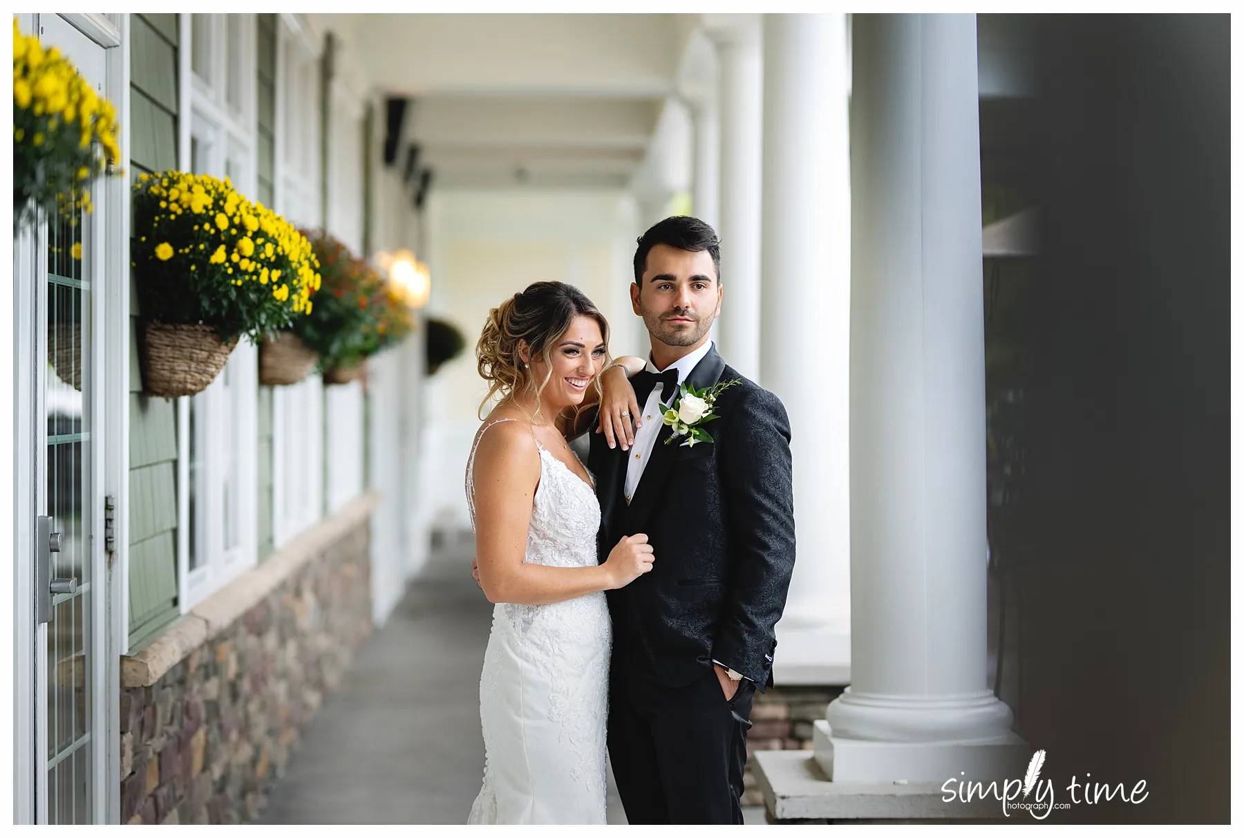 Custom wedding suit details