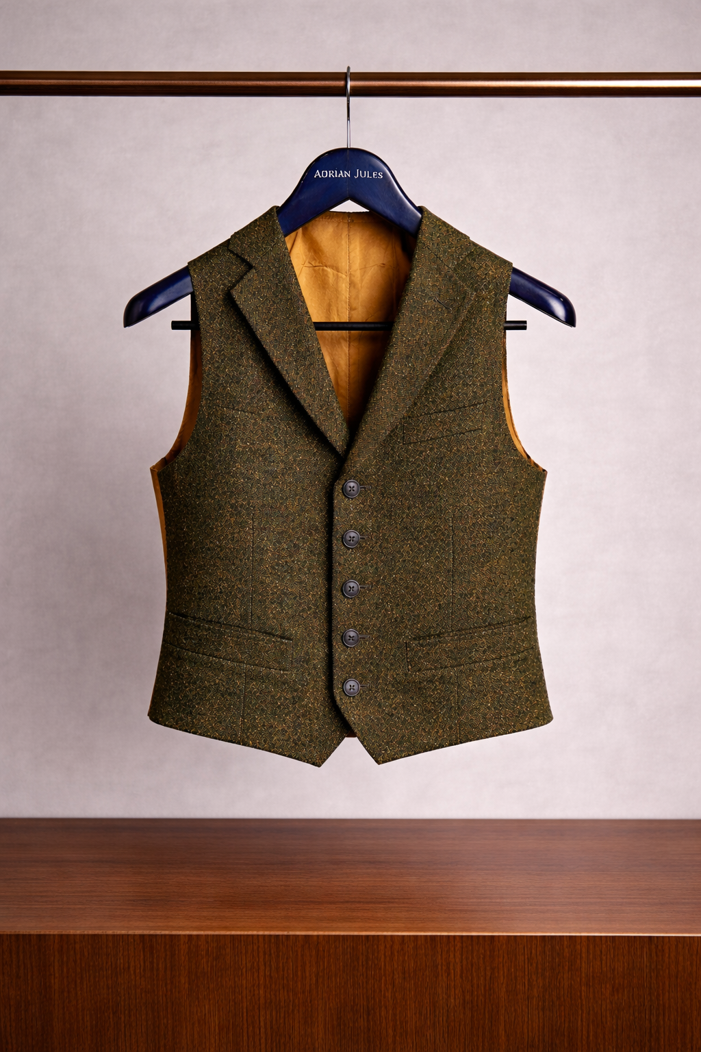 Notch Lapel Vest | Patch Pocket
