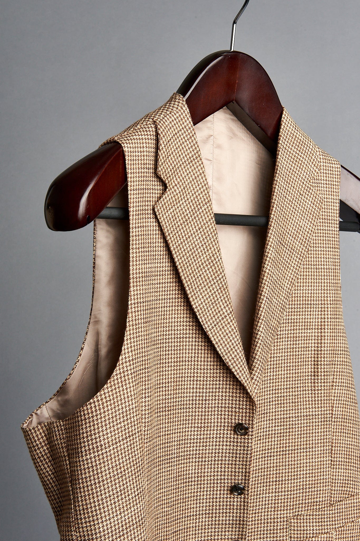 Single Breasted Notch Lapel Vest