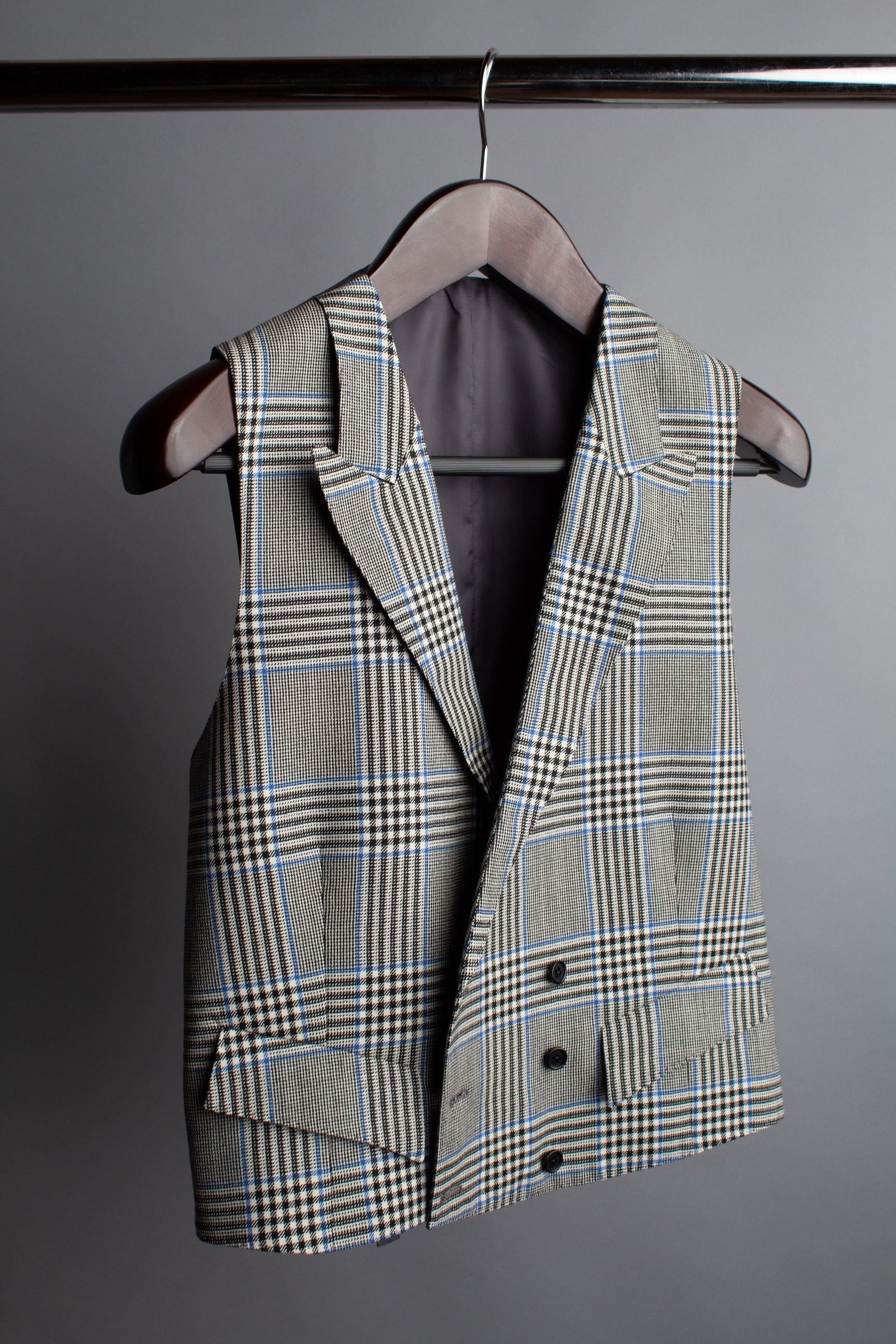 Double Breasted Peak Lapel Vest