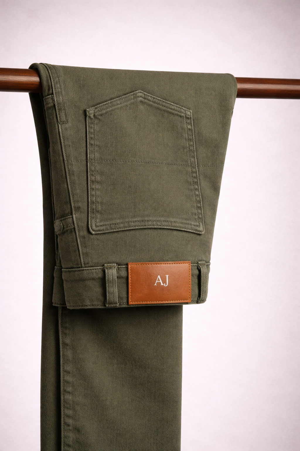 Olive Green Custom Jean