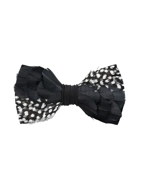 The Bisbee Feather Bow Tie