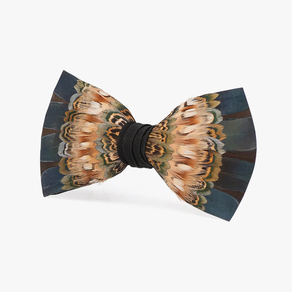 Wallace Feather Bow Tie