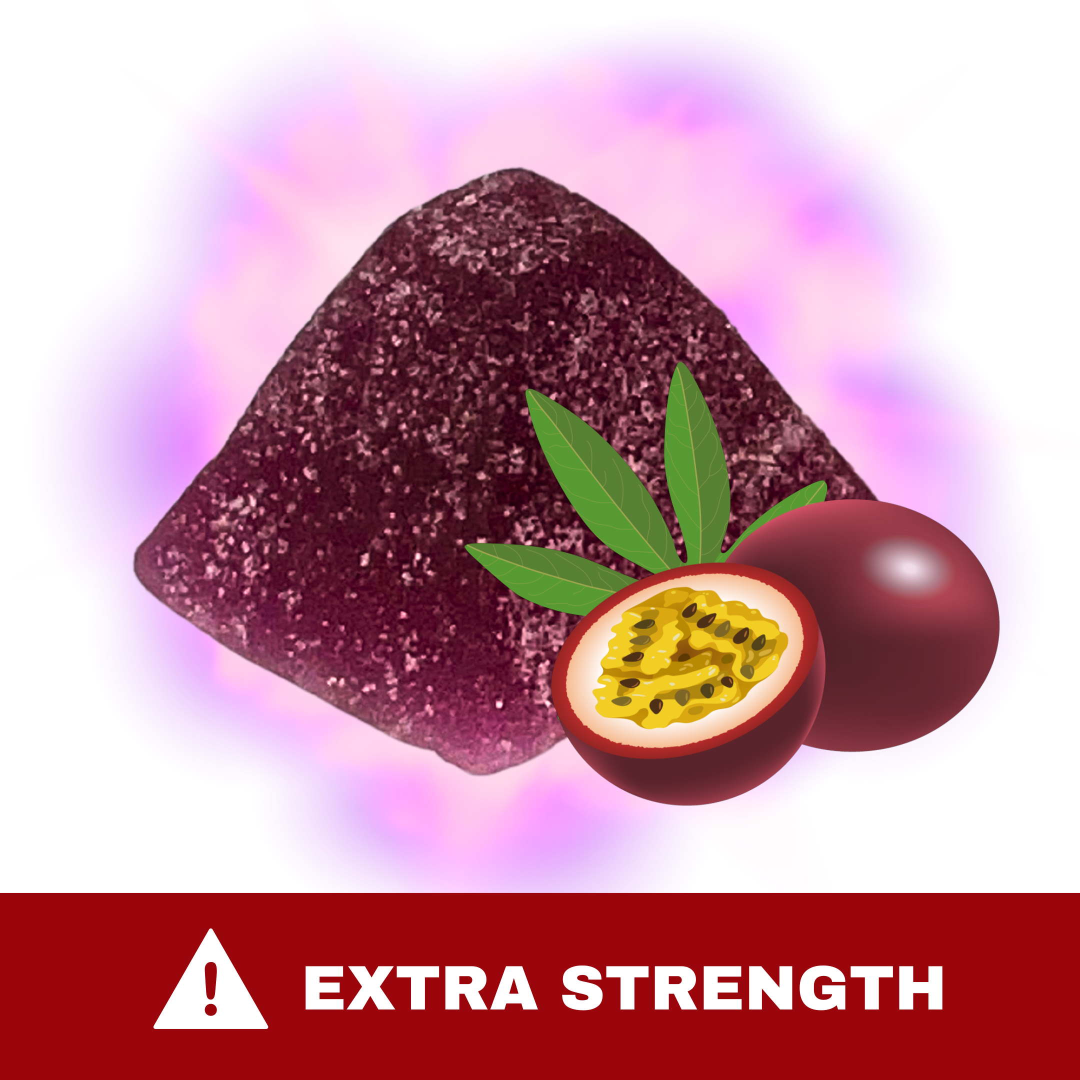 420 My Way™ | Passion Fruit, 50 mg ∆9 THC Pyramid