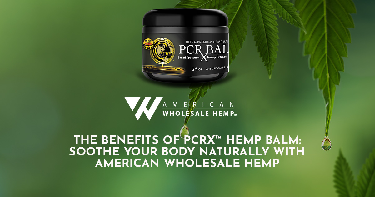 pcrx hemp balm