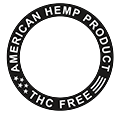 american hemp product thc free logo