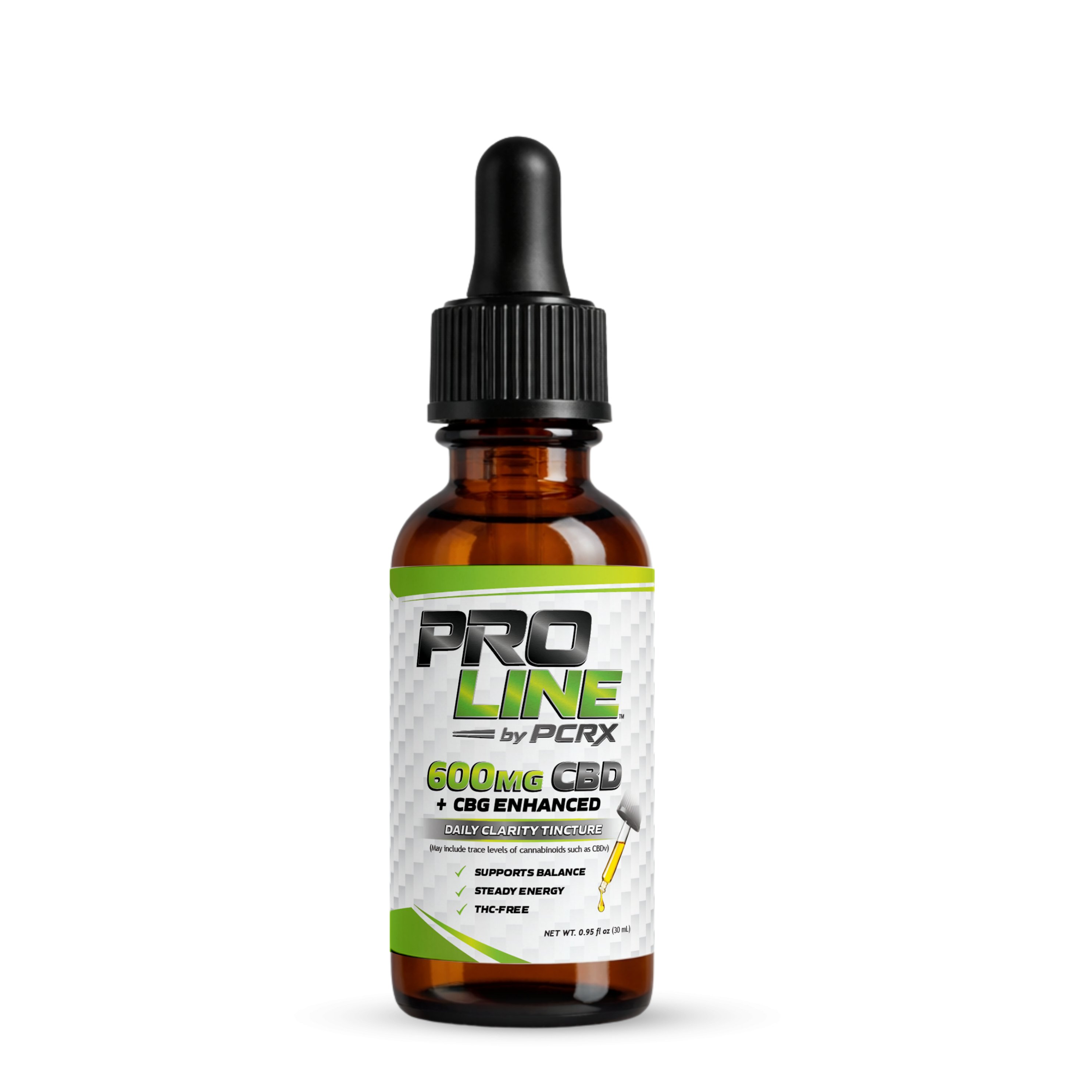 Daily Clarity Tincture • 600 mg CBD + CBG (Formerly Gold)